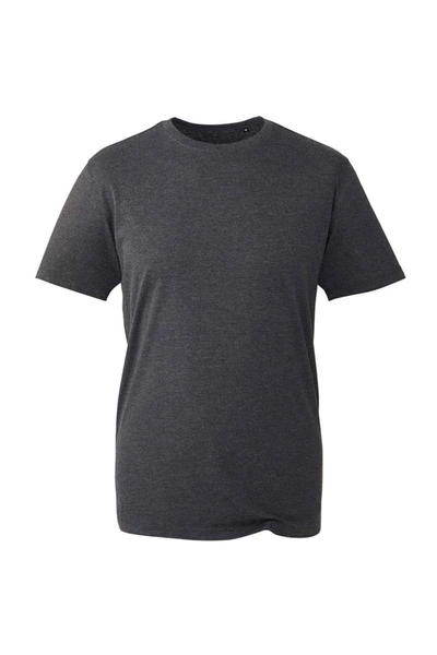 Anthem Mens Marl Organic T-shirt (dark Grey)