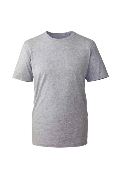 Anthem Mens Marl Organic T-shirt (gray) In Grey
