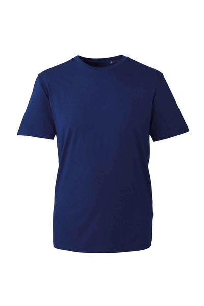 Anthem Mens Organic T-shirt (navy) In Blue