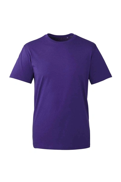 Anthem Mens Organic T-shirt (purple)