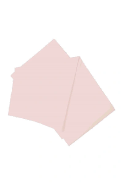 Belledorm Brushed Cotton Flat Sheet (powder Pink) (queen) (uk