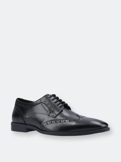 Hush Puppies Mens Leather Brogues (black)