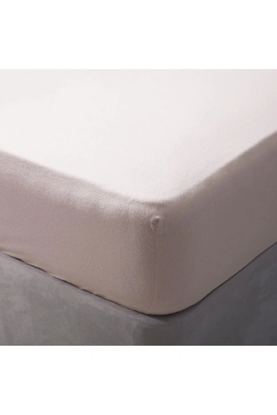 Belledorm Brushed Cotton Fitted Sheet (powder Pink) (twin) (uk