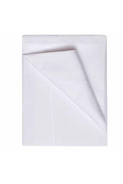 Belledorm 1000tc Egyptian Cotton Flat Bed Sheet (white) (queen) (uk
