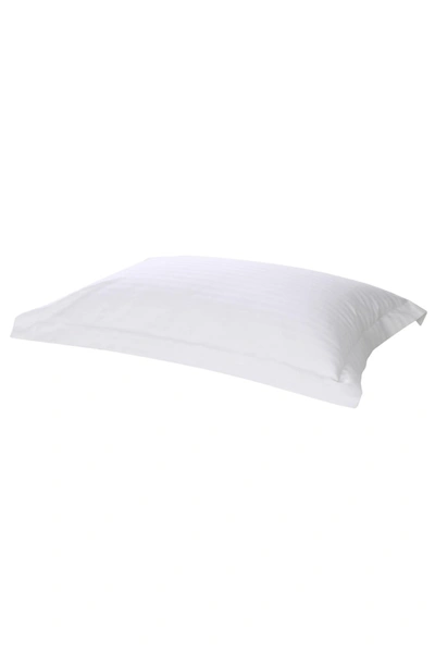 Belledorm 540 Thread Count Satin Stripe Oxford Pillowcase (white) (one Size)