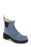 Ilse Jacobsen Hornbaek 'rub 47' Short Waterproof Rain Boot In Moonstone