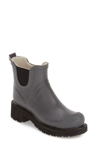 Ilse Jacobsen 'rub 47' Short Waterproof Rain Boot In Grey