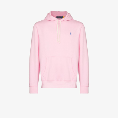 Polo Ralph Lauren Polo Pony Logo Hoodie In Pink