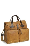 Filson '24 Hour' Tin Cloth Briefcase In Tan