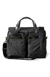 Filson '24 Hour' Tin Cloth Briefcase In Black