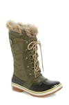 Sorel 'tofino Ii' Faux Fur Lined Waterproof Boot In Peatmoss
