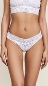 Hanky Panky I Do Original-rise Lace Bridal Thong In White