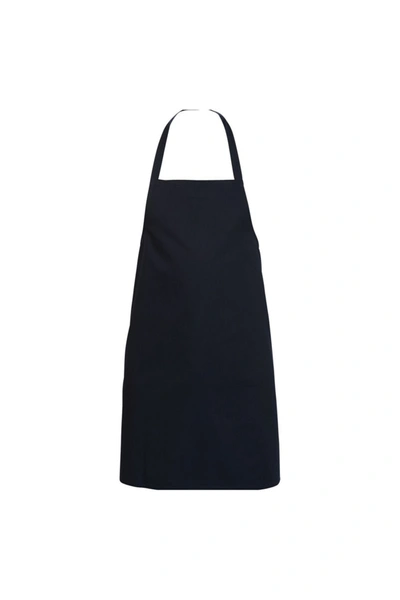 Absolute Apparel Adults Workwear Full Length Apron In Navy In Blue