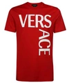 Versace Logo T-shirt In Red