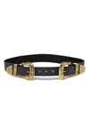 B-low The Belt 'bri Bri' Waist Belt In Black/gold