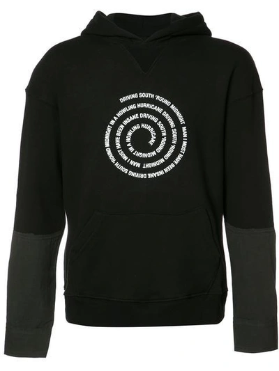 Midnight Studios Hybrid Hooded Sweatshirt - Black