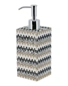 Mike & Ally Biarritz Soap Pump With Swarovski Crystals, Silver