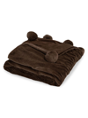 Safavieh Dalson Pom Pom Throw In Brown