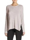 Wilt Asymmetrical Cotton Tunic In Grey