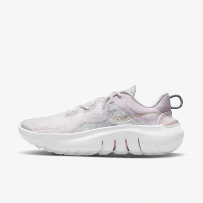 Nike Women's Flex Experience Run 2021 Running Sneakers From Finish Line In Light Violet,champagne,metallic Red Bronze