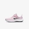 Nike Kids' Little Girls Star Runner 3 Stay-put Running Sneakers From Finish Line In Pink Foam,black