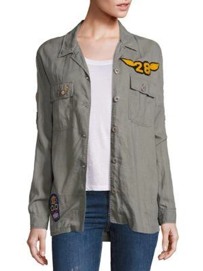 Rails Agnes Patch Jacket In Army
