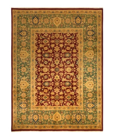 Adorn Hand Woven Rugs Closeout!  Mogul M1207 9'2" X 12'2" Rectangle Area Rug In Burgundy