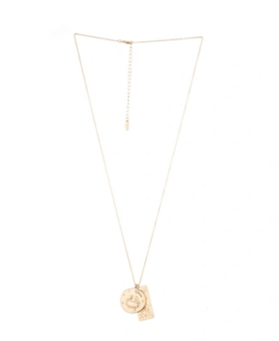 Ettika Women's Zodiac Double Charm Necklace In Cancer