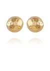 T Tahari Women's Hammered Dome Stud Earring In Gold