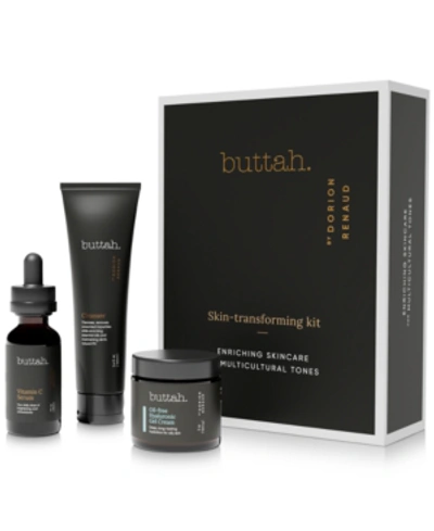 Buttah Skin 3-pc. Skin-transforming Set With Oil-free Hyaluronic Gel Cream
