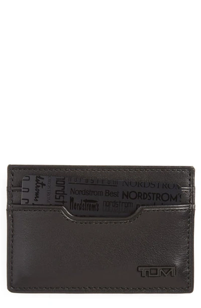 Tumi Delta Id Lock™ Shielded Slim Card Case & Id Wallet In Black