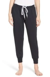 The Laundry Room Cozy Crew Lounge Pants In Jet Black