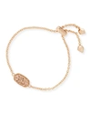 Kendra Scott Elaina Statement Bracelet In Rose Gold Plate