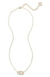 Kendra Scott Elisa Birthstone Pendant Necklace In June/ivory Pearl