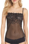 Commando Double Take Allover Lace Camisole, Black