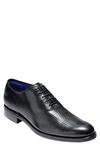 Cole Haan Men's Washington Grand Laser Wing-tip Oxfords Men's Shoes In Black