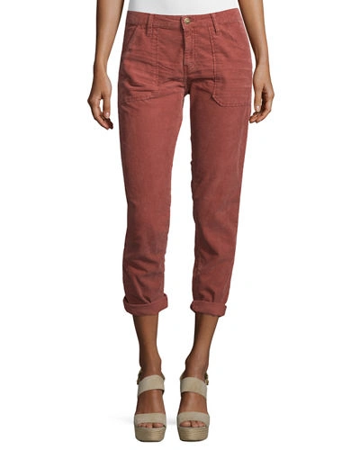 Ba&sh Sally Cropped Washed Twill Jeans