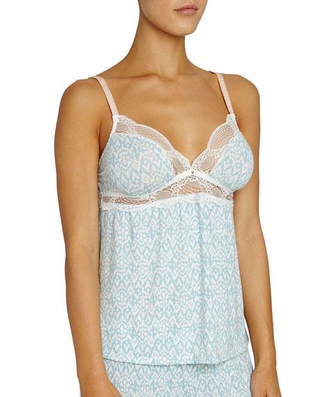blue lace camisole