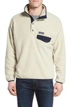 Patagonia Synchilla Snap-t Fleece Pullover In Beige