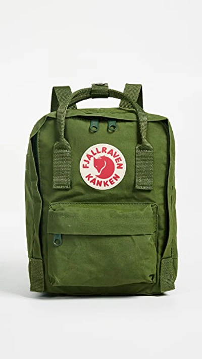 Fjall Raven Kanken Mini Backpack In Leaf Green