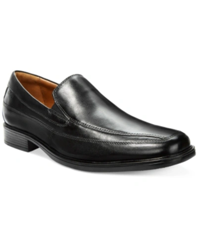 Clarks Men's Whiddon Step Loafers Men's Shoes In Black