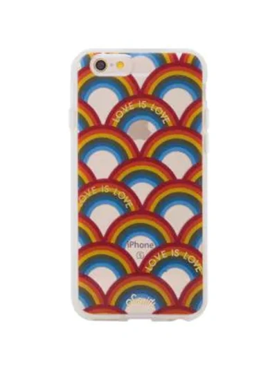 Sonix Love Is Love Rainbow Printed Iphone 7 Plus Case In Multi