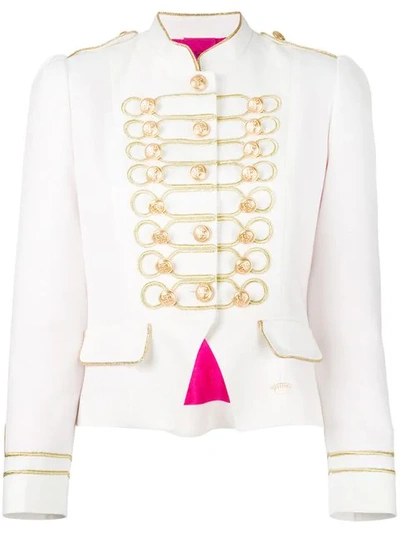 La Condesa Beatle Jacket In White