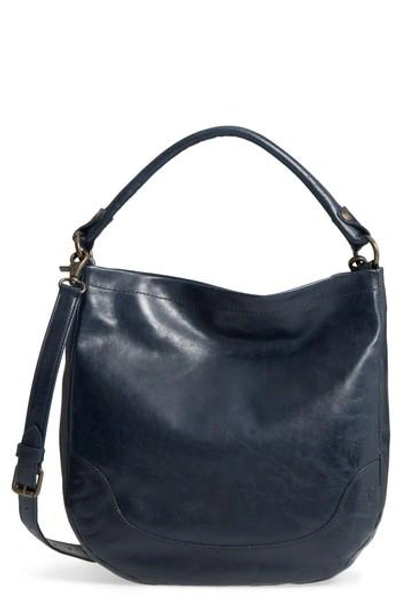 Frye Melissa Leather Hobo - Blue In Navy