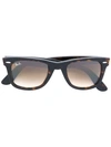 Ray Ban Wayfarer Sunglasses In Brown