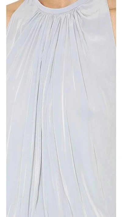 Ramy Brook Paris Sleeveless Dress In Silver