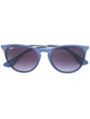 Ray Ban Erika Sunglasses In Blue