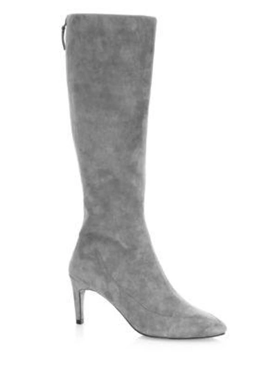 Cole Haan Women's Arlean Suede Tall Boots In Stormcloud Suede