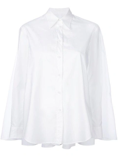 Mm6 Maison Margiela Oversized Parachute Shirt