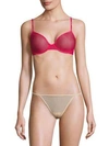 Calvin Klein Underwear Sheer Marquisette Demi Bra In Ul1 Sultry